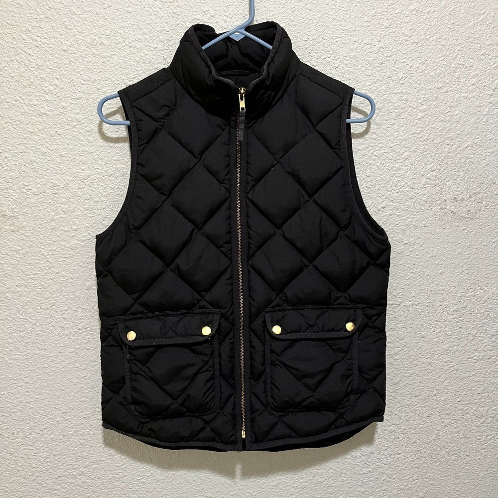 J Crew Women's Down Quilted Vest Small